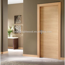 Solid core veneer flush door design for room